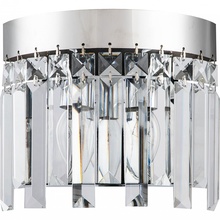 Indigo Lacrima 12026/2W Chrome Настенный светильник 22x19 см, Россия - фото 1 - фото 3