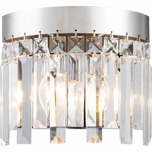 Indigo Lacrima 12026/2W Chrome Настенный светильник 22x19 см, Россия - фото 1 - фото 2