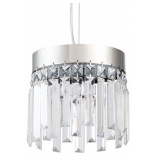 Indigo Lacrima 12026/1P Chrome Потолочный светильник 21x21x21,5 см, Россия - фото 1 - фото 1