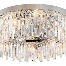 Indigo Lacrima 12026/8C Chrome Потолочный светильник 62x62x19 см, Россия - фото 1 - фото 2