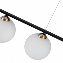 Indigo Opaco 11015/3P Black Светильник 80x19x31,5 см, Россия - фото 1 - фото 4