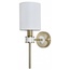 Indigo Poesia 13035/1W Brass Бра 12x37 см, Россия - фото 1