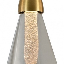 Indigo Riflesso 11049/1P Gold Потолочный светильник 10,8x10,8x29 см, Россия - фото 1 - фото 3