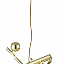 Indigo Saldo 11033/2P Gold Потолочный светильник Россия - фото 1 - фото 3