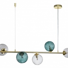 Indigo Selva 11032/5PL Gold Потолочный светильник 110x31x36 см, Россия - фото 1 - фото 2