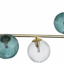 Indigo Selva 11032/5PL Gold Потолочный светильник 110x31x36 см, Россия - фото 1 - фото 4