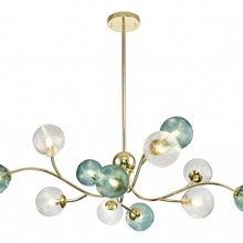 Indigo Selva 11032/12R Gold Люстра Россия - фото 1 - фото 2