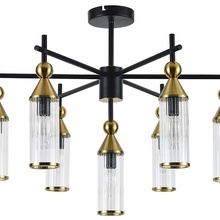 Indigo Torazzo 13037/7R Black Люстра Россия - фото 1 - фото 3