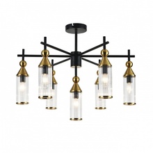 Indigo Torazzo 13037/7R Black Люстра Россия - фото 1 - фото 2