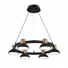 Indigo Traforo 11059/6P Black Люстра подвесная Россия - фото 1 - фото 3