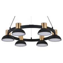 Indigo Traforo 11059/6P Black Люстра подвесная Россия - фото 1 - фото 1