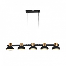 Indigo Traforo 11059/5PL Black Потолочный светильник 95,5x14x100 см, Россия - фото 1 - фото 4