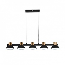 Indigo Traforo 11059/5PL Black Потолочный светильник 95,5x14x100 см, Россия - фото 1 - фото 3