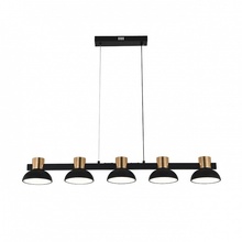 Indigo Traforo 11059/5PL Black Потолочный светильник 95,5x14x100 см, Россия - фото 1 - фото 2