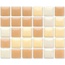 Irida Caramel CREME 12 На Сетке, Стеклянная Мозаика 32,2x32,2 см, Китай, под мозаику - фото 1