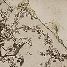 Iris Ceramica Belike 563559 Brown Patch Декор 20x20 см, Италия - фото 1 - фото 1