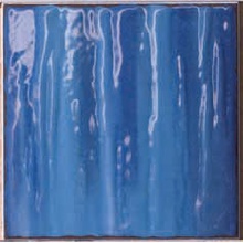 Iris Ceramica Kreo 563466 Lava Blue Настенная плитка 20x20 см, Италия - фото 1 - фото 1