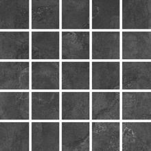Iris Ceramica Solid Concrete 868655 Mos. 5 Black R11 Мозаика 30x30 см, Италия, под мозаику - фото 1 - фото 1