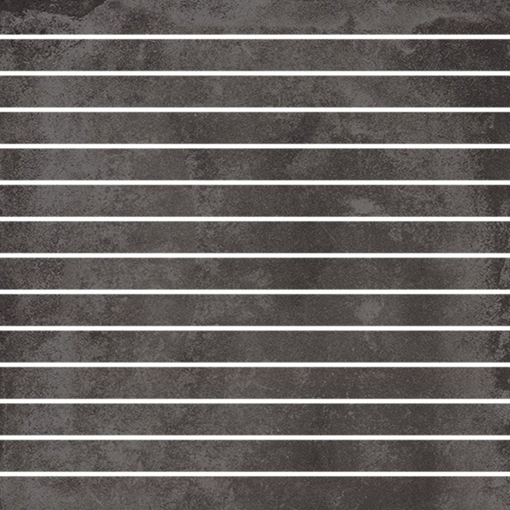 Iris Ceramica Stage 868671 Mos. Lis. Div. Met. Grey Мозаика 30x30 см, Италия, под мозаику - фото 1