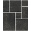 Isla Tiles Opus 1005896 Thunder Mod 39 (2x20x20, 1x20x40, 2x40x40, 1x40x60,8) Керамогранит 40x40 см, Италия, под камень  - фото 1