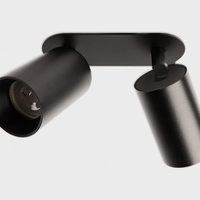 Italline Danni DANNY FR2 black Спот 16x6 см, Италия - фото 1 - фото 2