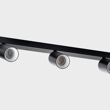 Italline Danny DANNY E3 black Спот 56x6 см, Италия - фото 1 - фото 2