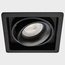 Italline DE-311 DE-311 black Встраиваемый светильник 10,5x10,5 см, Италия - фото 3