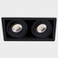 Italline DE-312 DE-312 black Встраиваемый светильник 20x10,5 см, Италия - фото 2