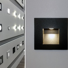 Italline DL 3019 DL 3019 black Встраиваемый светильник 8,3x8,3 см, Италия - фото 1 - фото 4