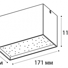 Italline DL 3029 DL 3029 black 3000K Светильник 17,1x8,8x11 см, Италия - фото 1 - фото 2