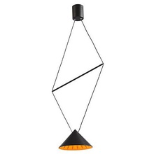 Italline IT03-1429 IT03-1430 black/orange Светильник 35,7x19,6x150 см, Италия - фото 1 - фото 1