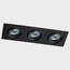 Italline SAG303-4 SAG303-4 black/black Встраиваемый светильник 25,4x9,2 см, Италия - фото 1