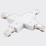 Italline Wso WSO 75 white Комплектующее для светильников 10,5x10,5 см, Италия - фото 1