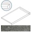 Italon Genesis (Дженезис) 620070001074 Saturn Grey Nat Scal. Угл. Пр. X2 Ступень 33x60 см, Россия, под камень  - фото 1