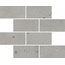Italon Avantgarde (Авангард) 610110001213 Silver Минибрик Декор 23,7x29,5 см, Россия, под кирпич  - фото 1