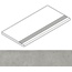 Italon Avantgarde (Авангард) 620040000188 Silver Закругленная Грип Ступень 30x120 см, Россия, под бетон  - фото 1