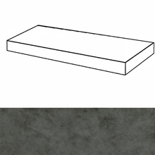 Italon Forum (Форум) 620070003144 Вэйв Петрол Правая Угловая ступень 33x120 см, Россия, под бетон  - фото 1 - фото 1