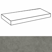 Italon Forum (Форум) 620070003160 Вэйв Айрон Левая Угловая ступень 33x120 см, Россия, под бетон  - фото 1 - фото 1