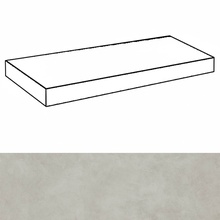 Italon Forum (Форум) 620070003105 Вэйв Сильвер Левая Угловая ступень 33x80 см, Россия, под бетон  - фото 1 - фото 1