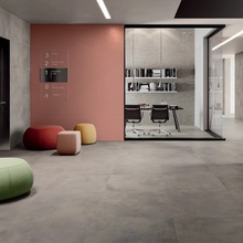 Italon Millenium (Миллениум) 60x60, керамогранит, Россия, под бетон  - фото интерьера 1 - фото 4