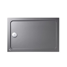 Jacob Delafon Flight E62453-F-M53 140x80 матовый антрацит с антискользящим покрытием Душевой поддон 140x80x4 см, Франция - фото 1 - фото 1