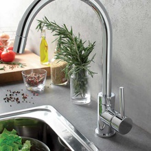 Jacob Delafon Edouard E23308-CP Для кухни с выдвижным изливом Смеситель для кухонной мойки, Франция - фото 1 - 2 Jacob Delafon Edouard E23308-CP Для кухни с выдвижным изливом Смеситель для кухонной мойки, Франция - фото 1 - фото 2