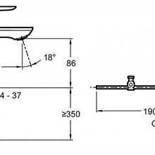 Jacob Delafon Villette E23718-CP Для раковины Хром Смеситель 12,5x4,5x14,2 см, для раковины, Франция - фото 1 - фото 2