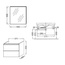Jacob Delafon Odeon up EB878-N18 60 Белый Тумба для раковины 48,5x57x53 см, Франция - фото 11