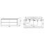 Jacob Delafon Odeon up EB997-N18 140 Белый Тумба для раковины 48,5x140x53 см, Франция - фото 8