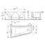 Jacob Delafon Odeon up E6082RU-00 160x90 Экран для ванны 160x90 см, Франция - фото 3