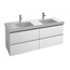 Jacob Delafon Odeon up EB997-N18 140 Белый Тумба для раковины 48,5x140x53 см, Франция - фото 1
