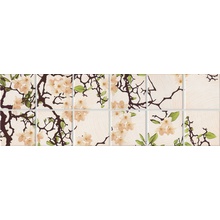 Jasba Senja Big Motif Cherry Flower Maple Декор 20x60 см, Германия - фото 1 - фото 1