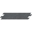 Kerama Marazzi Гренель SG144\005 Серый Темный Мозаичный Бордюр 9,8x46,5 см, Россия, под камень  - фото 1