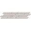 Kerama Marazzi Гренель SG144\003 Серый Светлый Мозаичный Бордюр 9,8x46,5 см, Россия, под камень  - фото 1